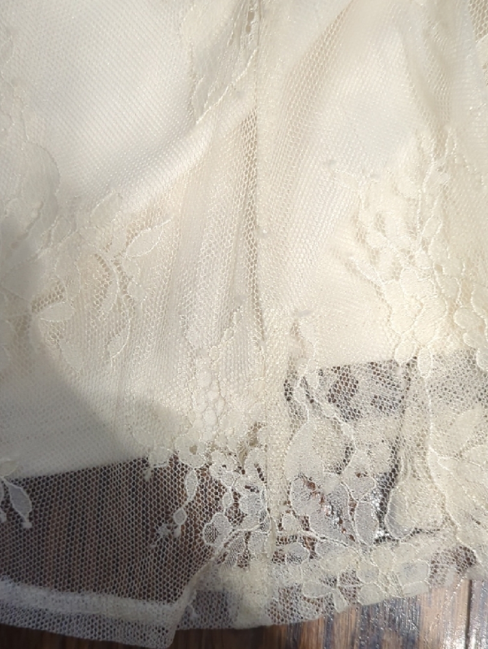 wild fable Cream Lace Skater Skirt - Picture 4 of 4